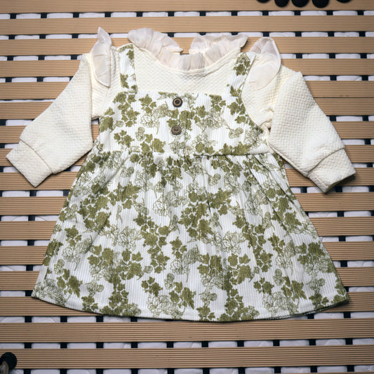 Floral frock-green