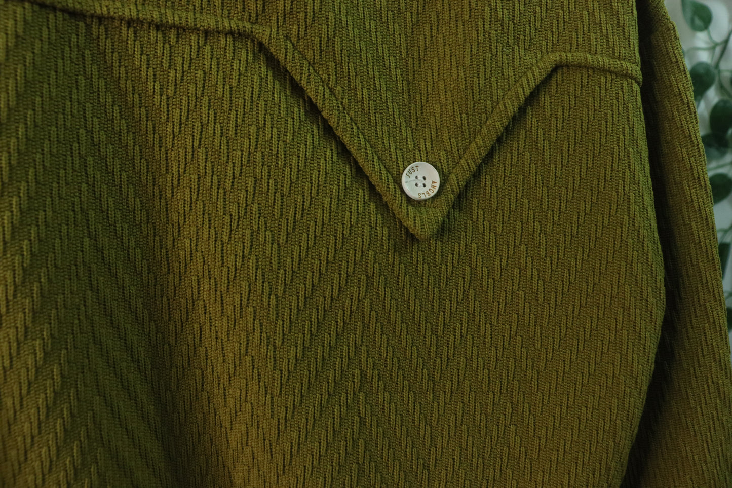 Button detailing sweatshirt-boys-green