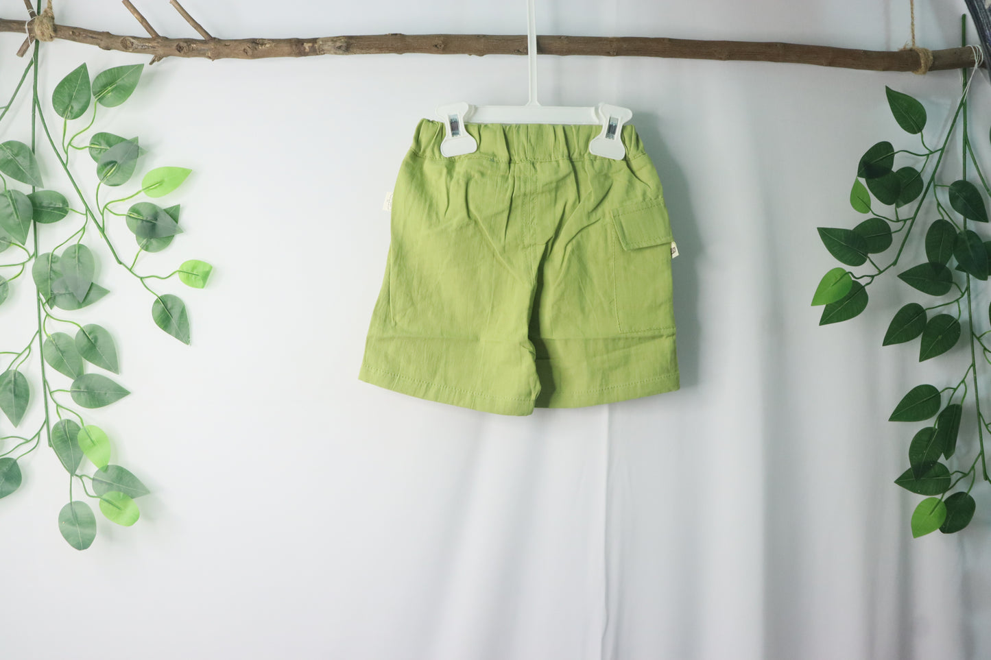 short cord set-green-boys