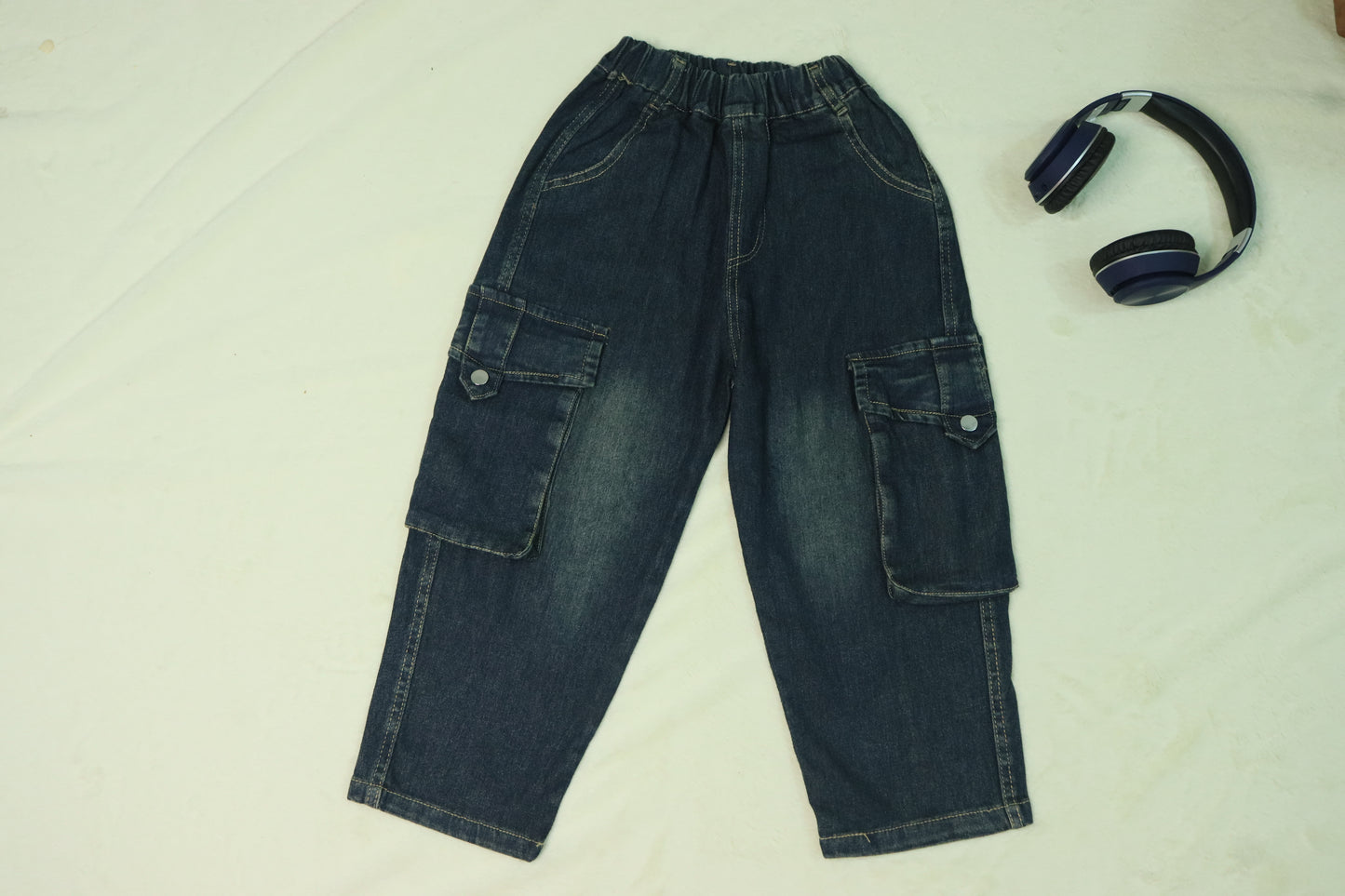 Baggy jeans for boys-blue